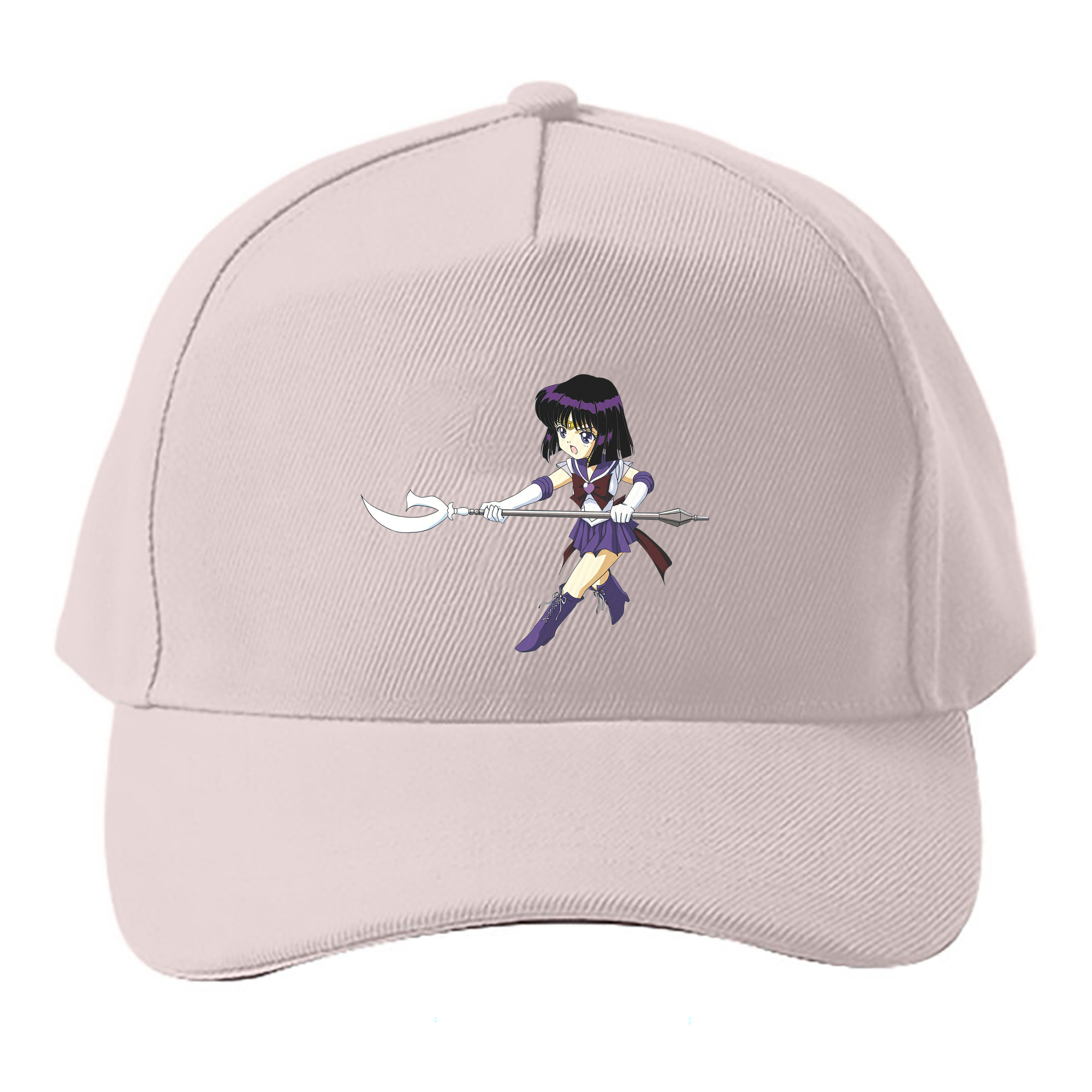（画像用） 美少女戦士セーラームーン 土萠ほたる Sailor Moon Tomoe Hotaru （セーラーサターン；Sailor Saturn） ベースボールキャップ 綿100％ 男女兼用 帽子 スポーツ